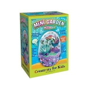 NWT-MINI GARDEN-MERMAID TERRARIUM